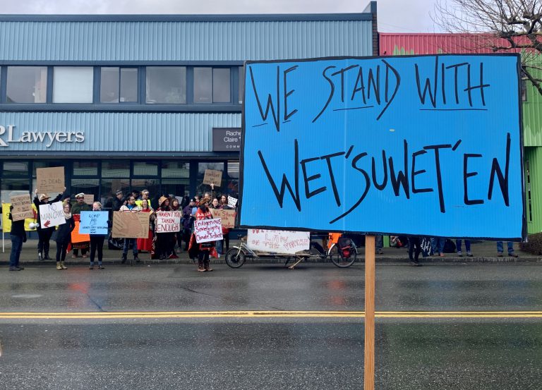 Wet’suwet’en solidarity protests continue in Campbell River