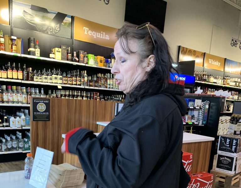 Campbell River RCMP looking for liquor store shoplifter