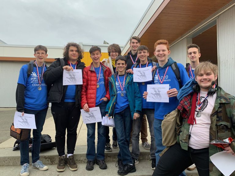 SD72 students taking home gold after competing in Skills Canada competition