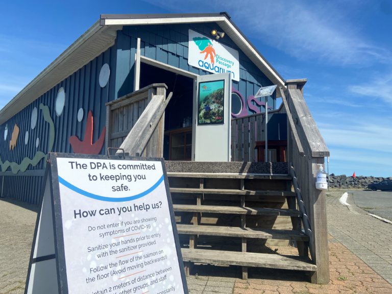 Discovery Passage Aquarium seeks grants to expand operations