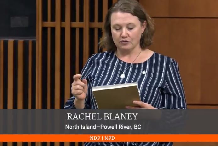 Rachel Blaney Will Not Run in Next Federal Election