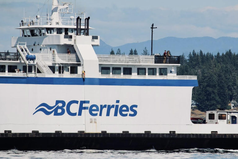 Man with ‘good intentions’ interferes with traffic controllers at BC Ferries terminal