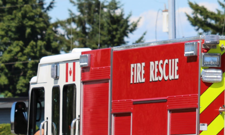 ‘Teary-eyed about it’: Campbell River fire crews go above and beyond for local couple