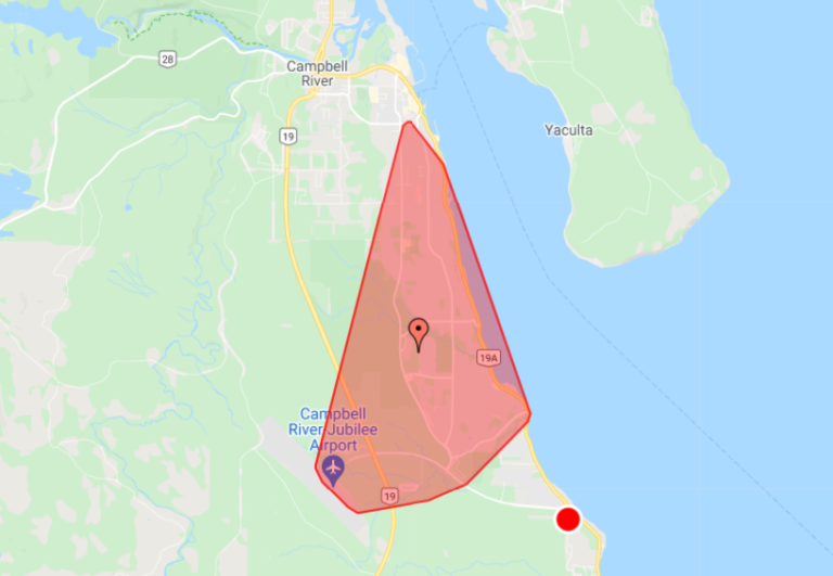 Friday power outage impacts thousands in Campbell River
