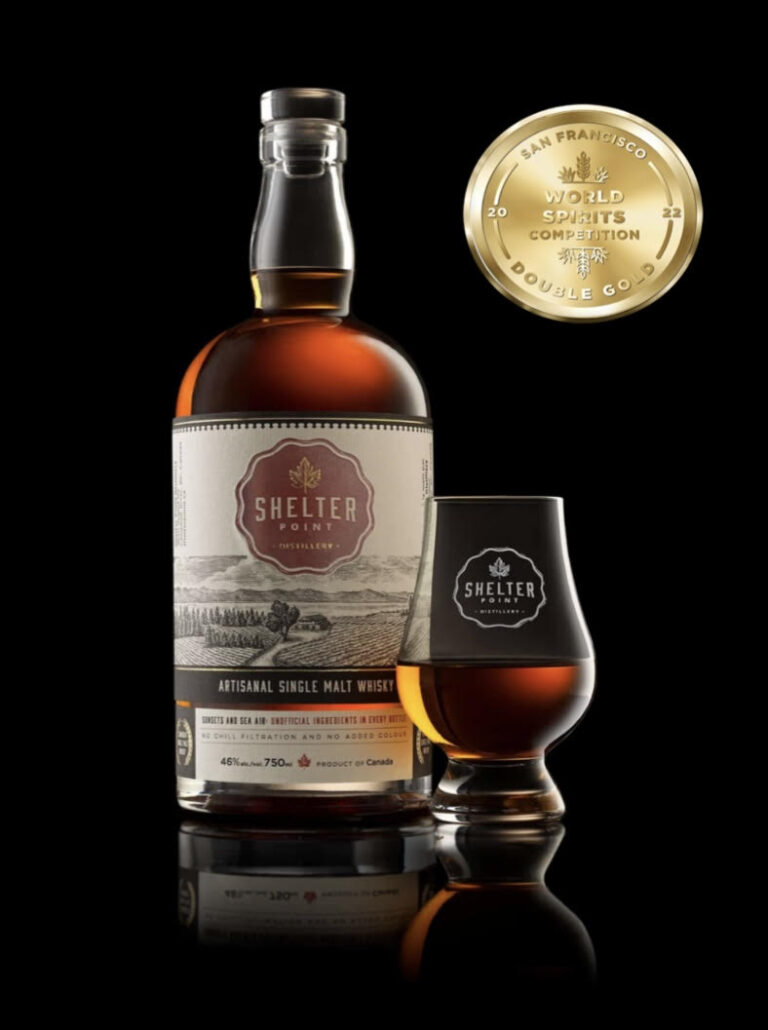 Shelter Point Distillery earns two awards at San Francisco World Spirits Competition