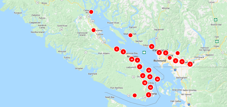 Update: Weather conditions blackout residents on Vancouver Island and Sunshine Coast 