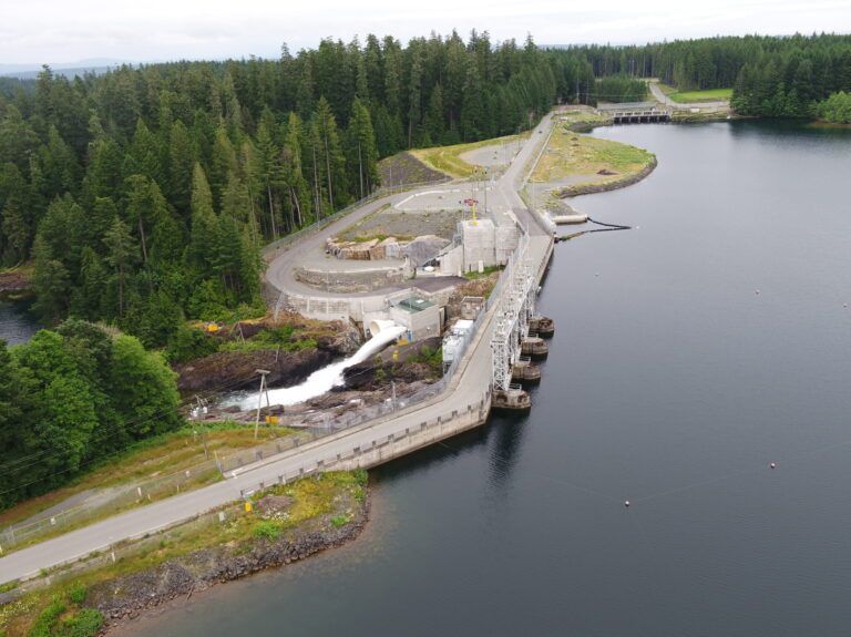 BC Hydro beginning site preparation work at John Hart Dam