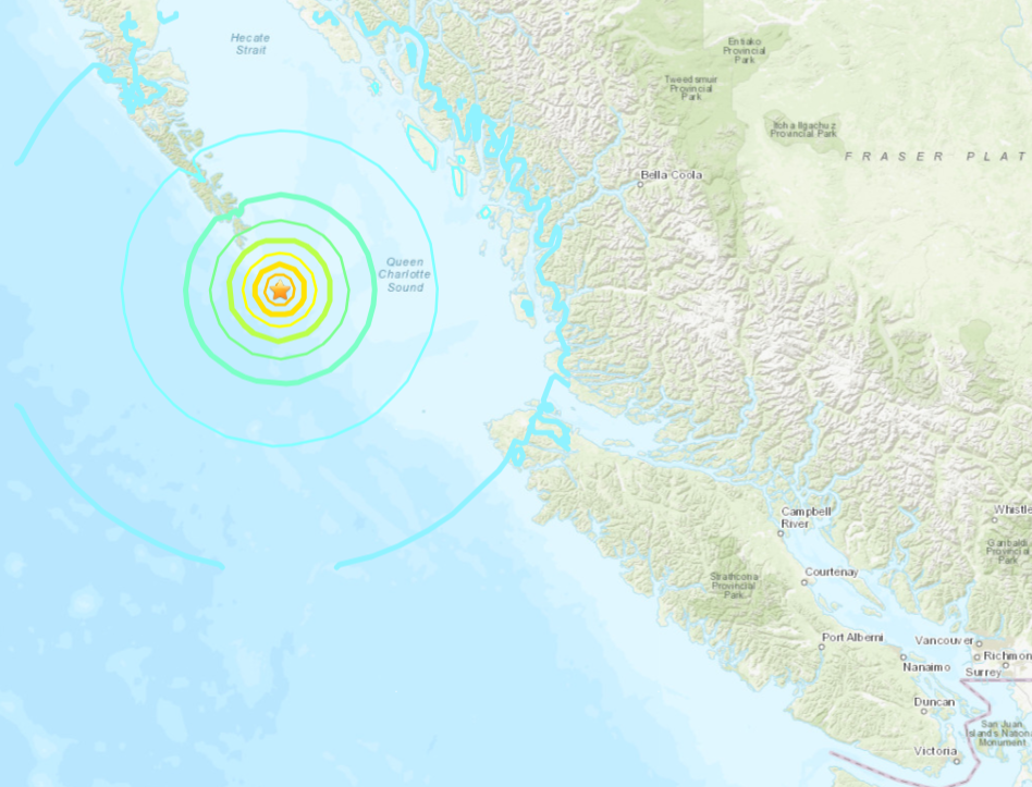 Tsunami warning campbell river bc