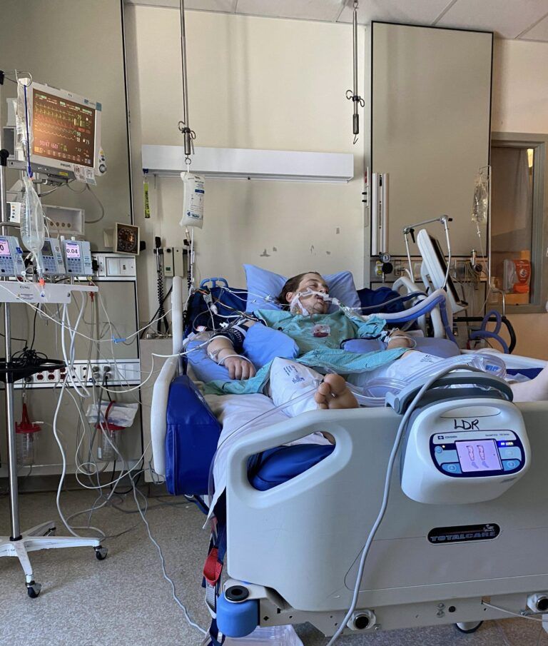 Good Samaritan stabbed downtown is now healing at home