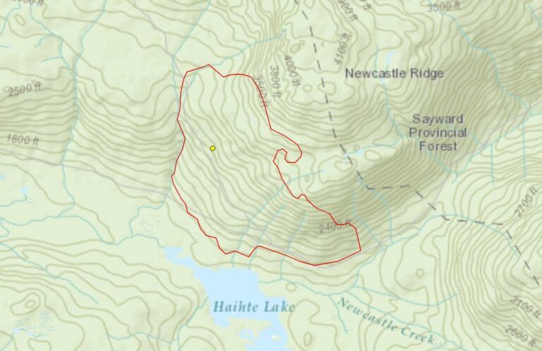 New activity at Newcastle Creek fire could produce more smoke