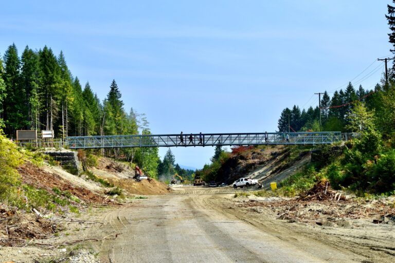 Trail changes coming for Elk Falls suspension bridge as construction picks up