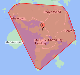 Over 960 people on Cortes Island still without power
