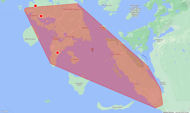 UPDATE: Power restored to BC Hydro customers on Cortes Island, Lund