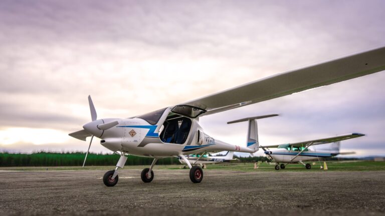 B.C.’s first electric flight training plane arrives on Vancouver Island