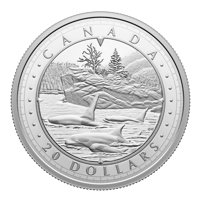 Campbell River artist’s orca design found on new silver Mint coin