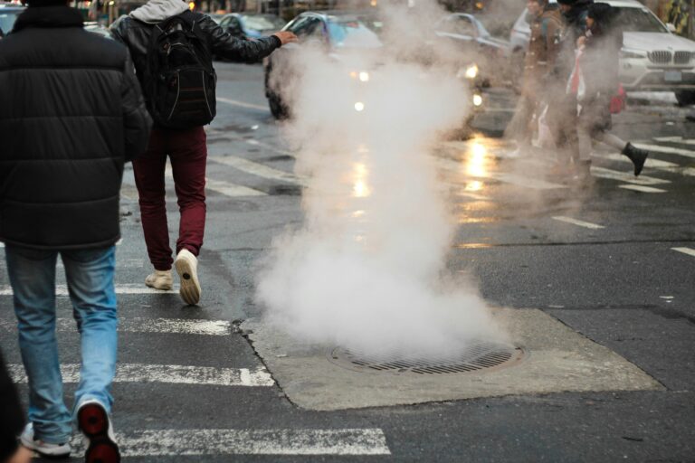 Smoking sewers no cause for alarm, while city does testing