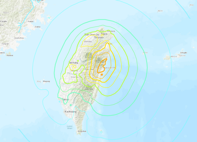 No tsunami expected in BC from  massive quake off coast of Taiwan