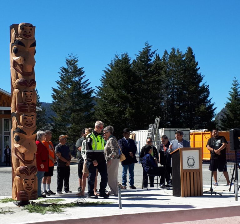 Special totem pole ceremony for new Gold River hotel opening in June