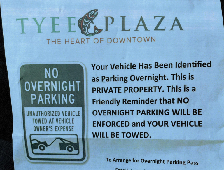 Free overnight parking in Tyee Plaza remains, to relief of Quadra commuters