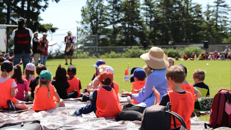 Elementary students take part in first-ever ‘play potlatch’