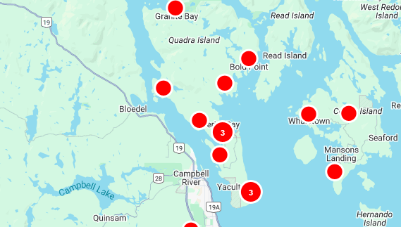 UPDATE: River back on air, power mostly restored in Campbell River